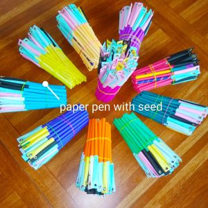 PAPER PEN with seed